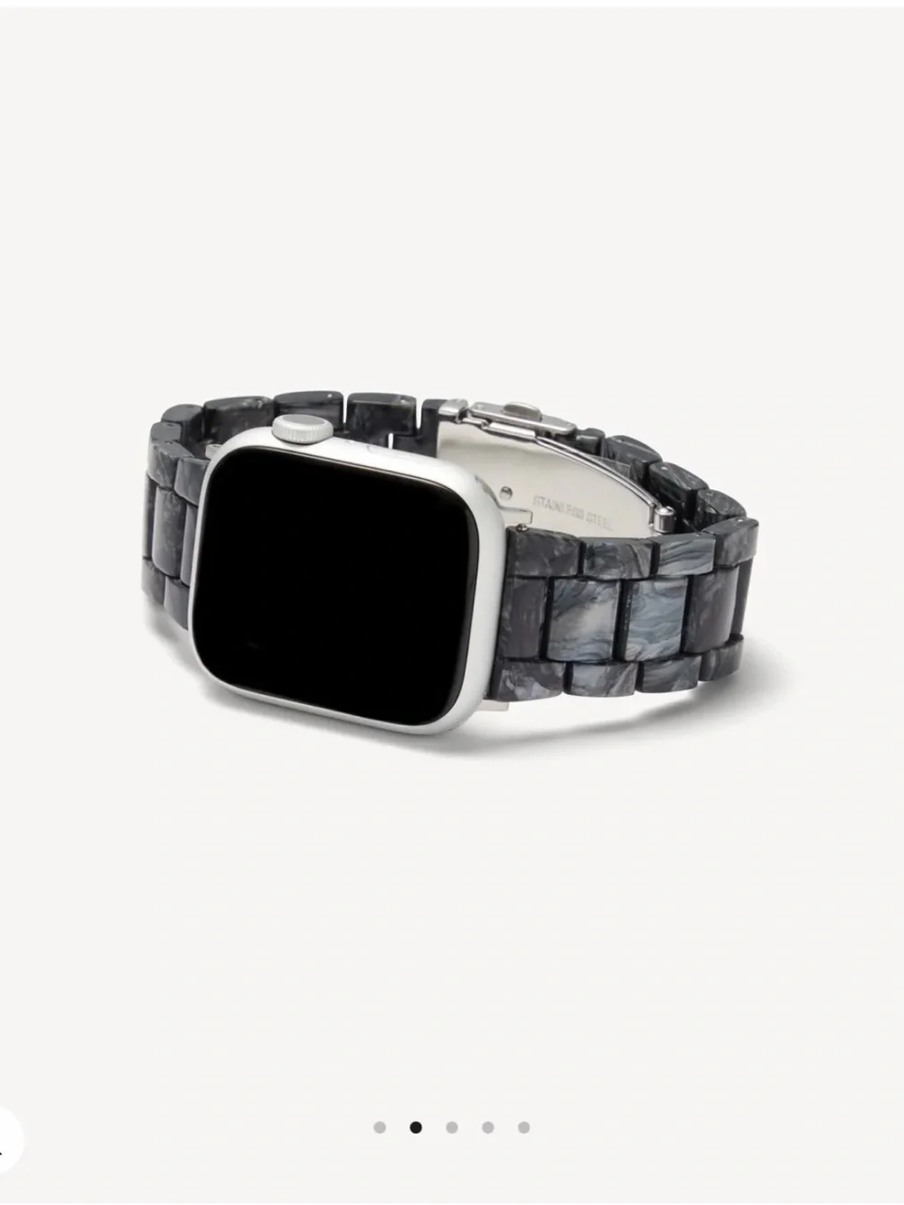 Machete obsidian Apple Watch band